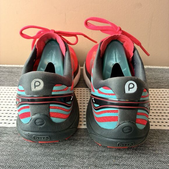Brooks Pure Cadence 5 Women’s Bright Red/Pink Sneakers Size 9 Medium - Picture 5 of 9